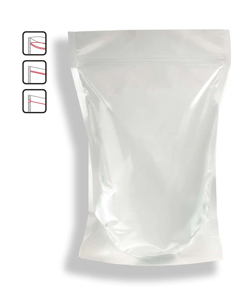 102/1 Doypack PET/PE 210x110x310 mm 2000 ml Transparentní