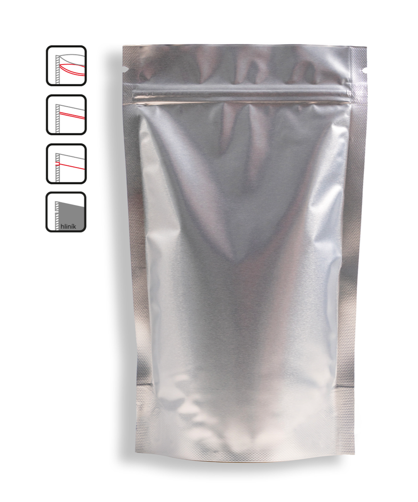 303/1 Doypack PET/Al/PE 180x90x290 mm s matným povrchem 1000 ml